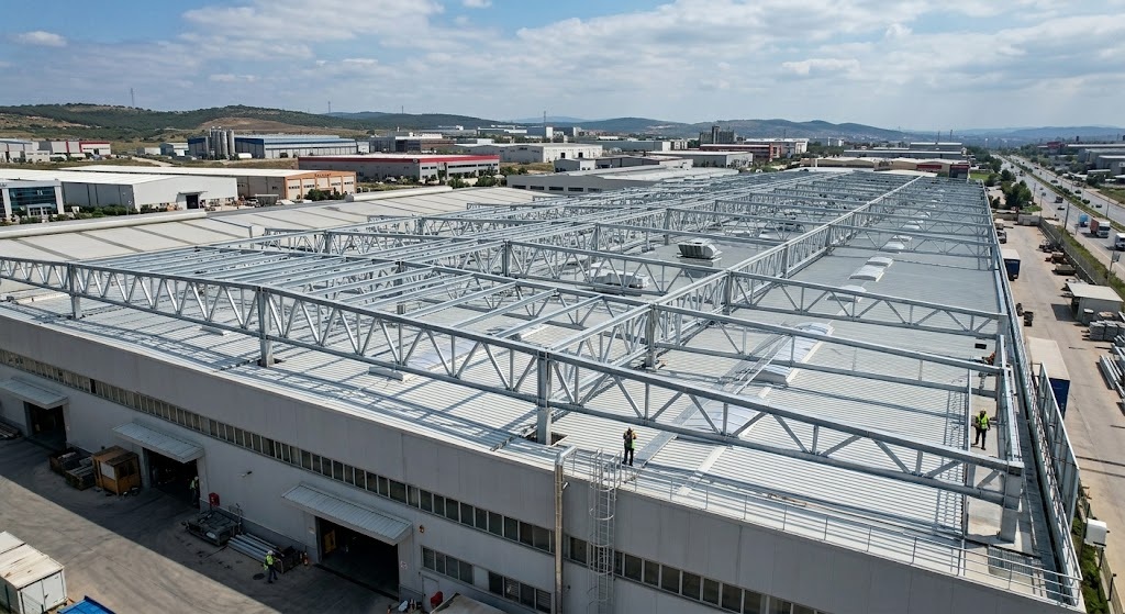 Gebze Organize Sanayi — Fabrika Çatısı
